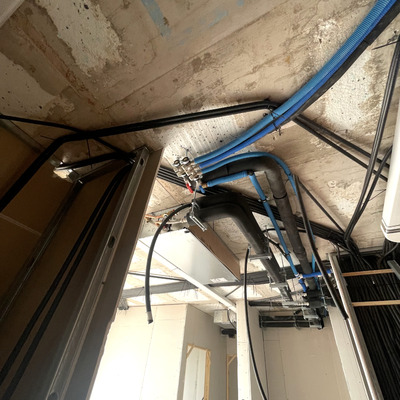 Red de Distribución de Agua Fría con Colectores en Polietileno