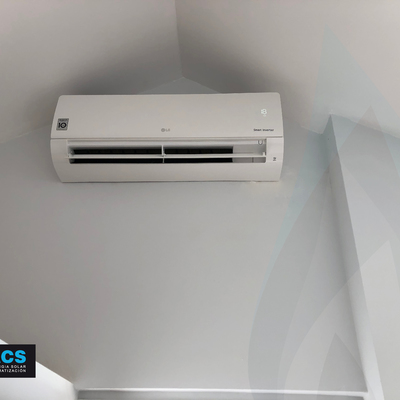 Split LG en guardilla