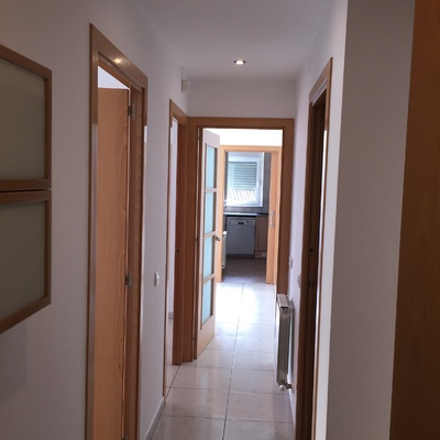 Pasillo entrada cambio de color 