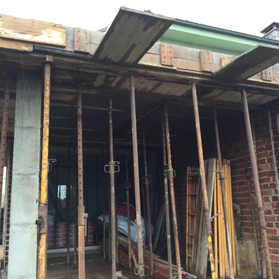 Encofrado de edificio