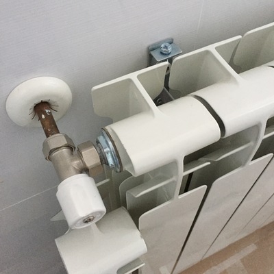 Sustitución de radiadores de chapa por aluminio