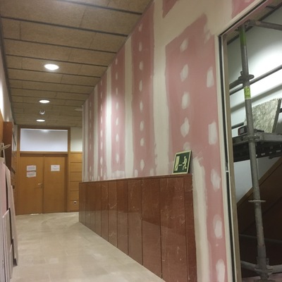 Tabiques resistentes al fuego.