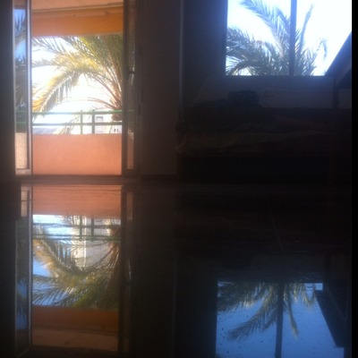 vitrificado de salon en terrazo