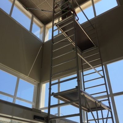 Cristales Interiores en altura Hospitalet de l'Infant