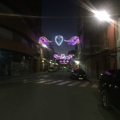 Iluminacion fiestas
