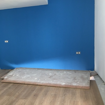 Conexión entre vivienda y trastero en Ponteareas. 11.