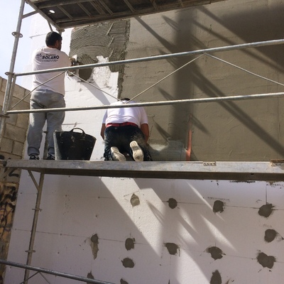 FACHADA DE TERMICO AISLANTE SATEN