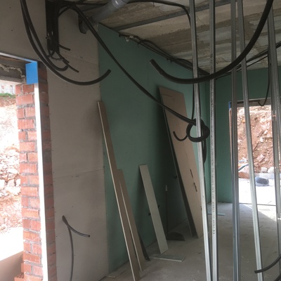 Trasdosado con doble placa