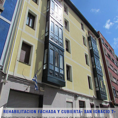 REHABILITACION DE FACHADAS Y CUBIERTA