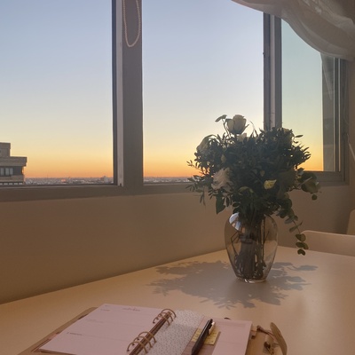 Espacio de Trabajo Vivienda de Alquiler Reformada con Vista al Atardecer en Bernabéu - Mokara