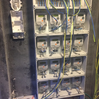 Renovación centralización contadores por incendio