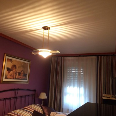 Dormitorio a tres tonos