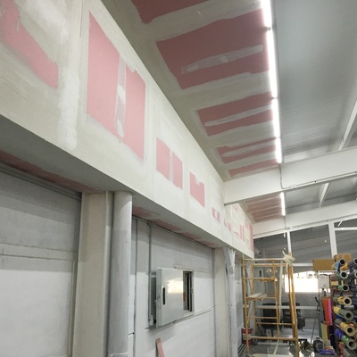 FRANJA CORTAFUEGOS EN NAVE INDUSTRIAL