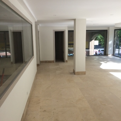 Salon y puertas terminadas