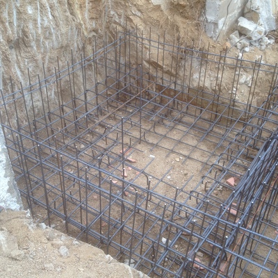 Zapata muro Contencion S Cebrtia de Vallalta