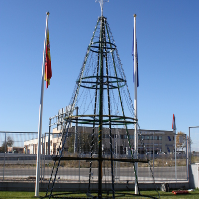 Árbol de Navidad del Polígono Azque