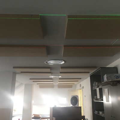 acondicionamiento acústico sala coro escuela música Pamplona