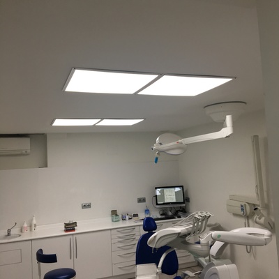 SUSTITUCION DE HALOGENOS POR LED EN CLINICA GURPEGUI