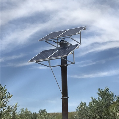 instalacion placas solares para casa de campo