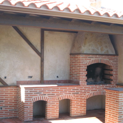 Pérgola rustica