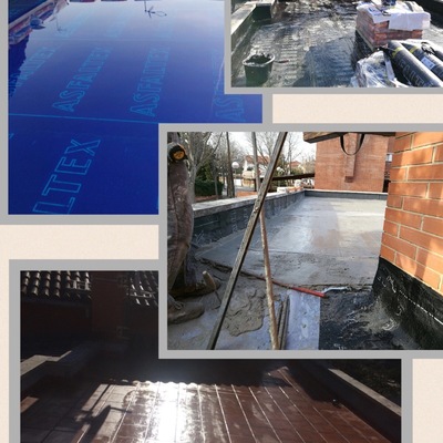 Impermeabilización y colocación suelo