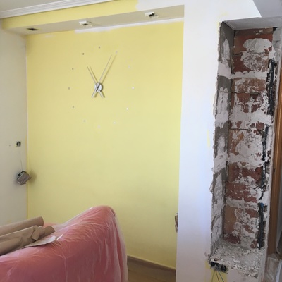 Salon. Antes de la ejecucion