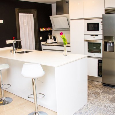 Cocina abierta Salón Pozuelo