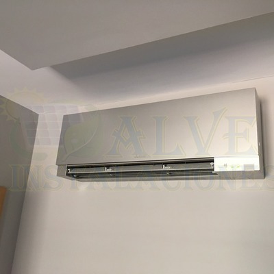 INSTALACION DE AIRE ACONDICIONADO MITSUBISHI ELECTRIC