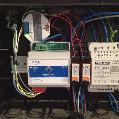 Instalación domótica