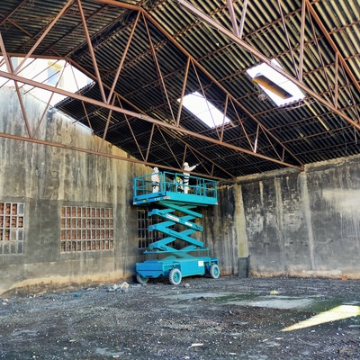 Demolicion nave industrial fibrocemento