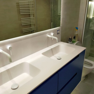 Reforma de baño grande