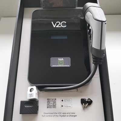 Cargador 7,3 KW con control dinámico de potencia