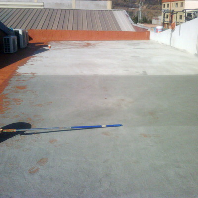 impermeabilización azoteas - antes