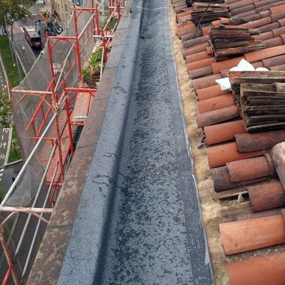 Impermeabilización de canalones