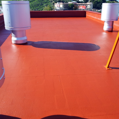 Impermeabilizacion de terraza y pintado de chimeneas