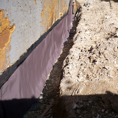 Impermeabilización muro