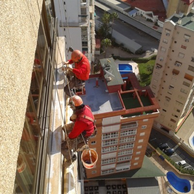 IMPERMEABILIZANDO 25 PLANTAS GEMELOS IV