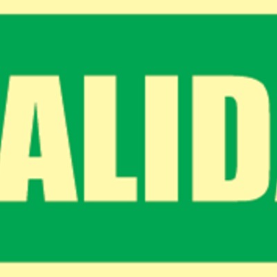 Indicativo Fotoluminiscente