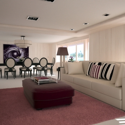 Infografía 3D decoración Barco Vulcan