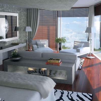 Infografía 3D Obra y Decoración Hotel en Guinea