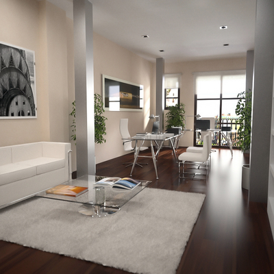 Infografía 3D Oficinas Musico Peydro Obra y Decoración