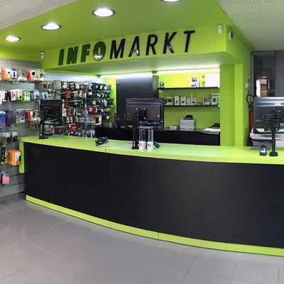 Proyecto mobiliario Infomarkt (Vélez-Rubio)