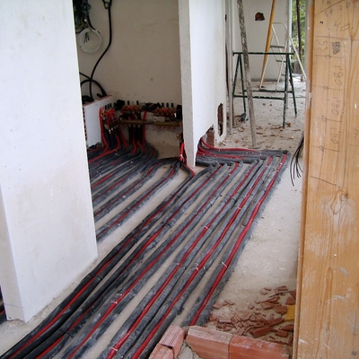 Instalación Aerotermia con fan-coils