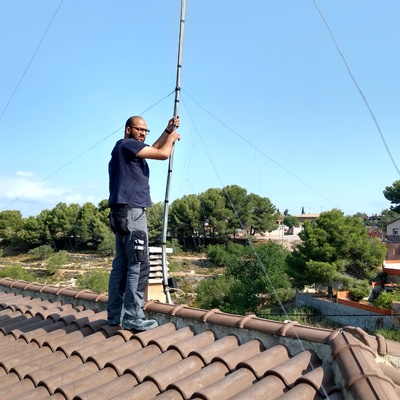 Instalación de linea de TV