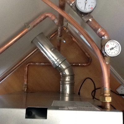 instalacion caldera de pellets