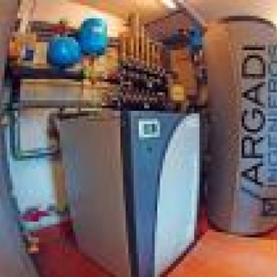 Instalacion calefaccion geotermica (Gernika)