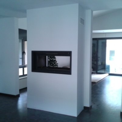 Instalación chimenea