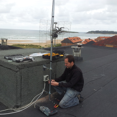 Reparacion averia antenas