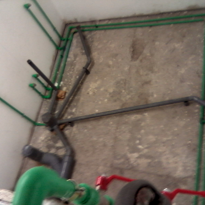 instalacion de baño en P.V.C y TERMOFUCION