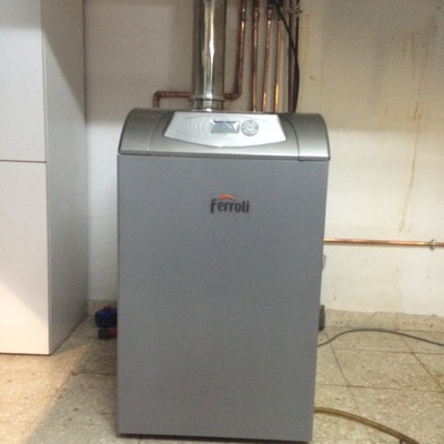 Instalacion de caldera Ferroli